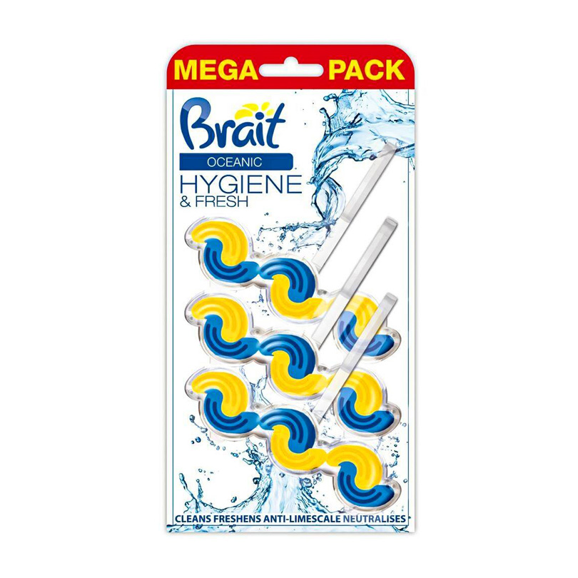 Туалетний блок Brait Oceanic, 3*45 г